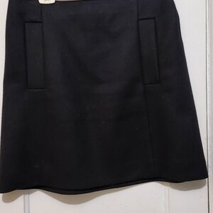 COS Women's Cashemere Blend Wool Mini Skirt Black (12)